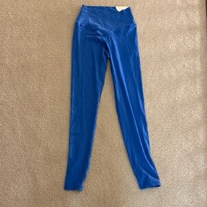 Aerie Blue Hi-Rise Long Crossover Leggings